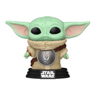 Игровая фигурка Funko Pop! Star Wars Мандалорец Грогу с броней Грязерога 90447