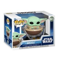 Игровая фигурка Funko Pop! Star Wars Мандалорец Малыш Грогу в коляске 90451