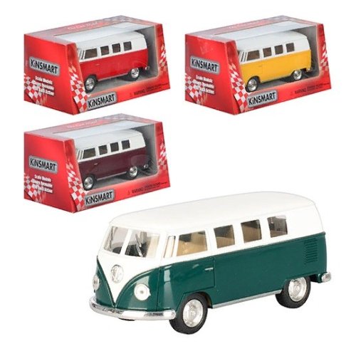 Модель автобус VOLKSWAGEN CLASSICAL BUS (1962) (KT5060W)