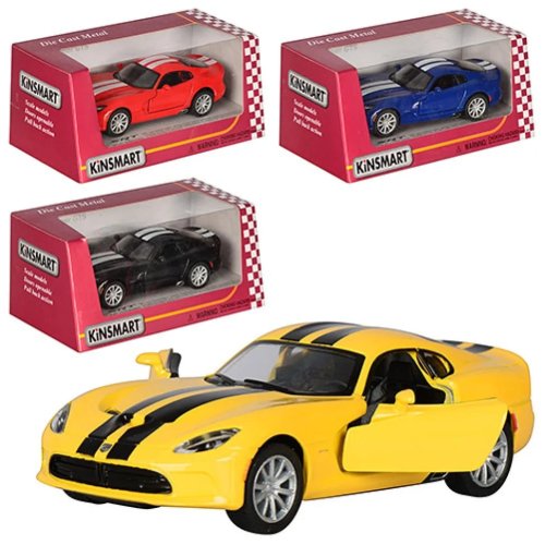 Металлическая машинка Kinsmart 2013 SRT Viper GTS 5" с инерцией KT5363FW