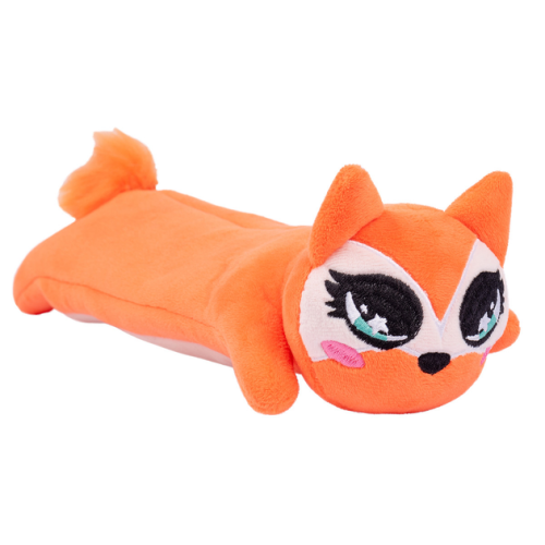 Пенал YES Fluffy Friends лисичка Лекси, оранжевая 533340