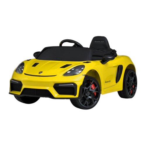 Детский электромобиль Bambi Машина Porsche, желтый M 6055EBLR-6