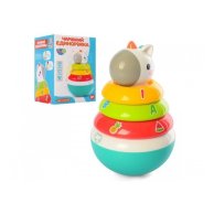 Неваляшка-пирамидка Limo Toy Единорог 3136