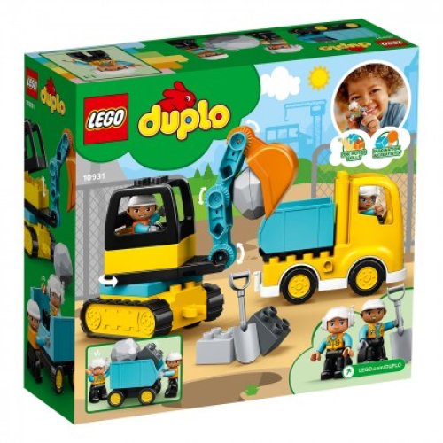 Конструктор  Lego Duplo Грузовик и гусеничный экскаватор (10931)