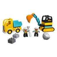 Конструктор  Lego Duplo Грузовик и гусеничный экскаватор (10931)