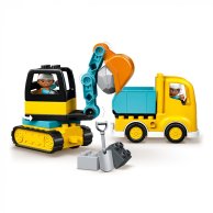 Конструктор  Lego Duplo Грузовик и гусеничный экскаватор (10931)