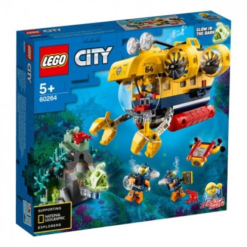 Конструктор Lego City Океан: разведывательный подводная лодка (60264)