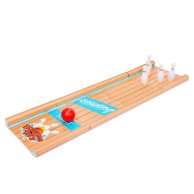 Боулинг Игровое поле-пазл, кегли 10шт., шары 2шт. MR 1241