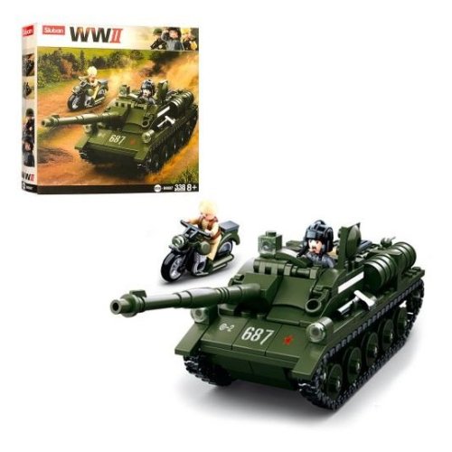 Конструктор SLUBAN M38-B0687 военный 338 дет