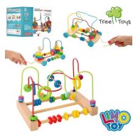Деревянная игрушка Центр развивающий лабиринт MD 1241