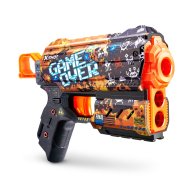 Бластер Zuru X-Shot Skins Flux Game Over, 8 патронов 36516E
