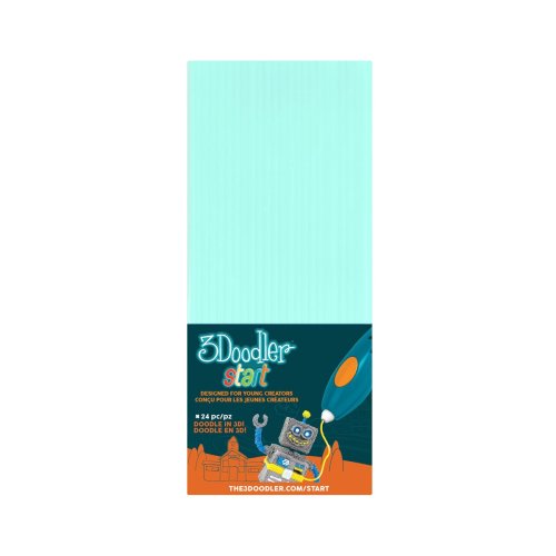 Набор стержней для 3D-ручки 3Doodler Start (мятный, 24 шт) (3DS-ECO02-MINT-24)