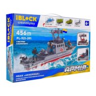 Конструктор IBlock МБАК "Аккерман", 456 деталей PL-921-391