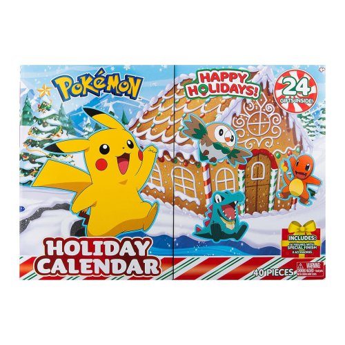 Адвент-календарь Pokemon Покемоны, 24 фигурки PKW3066