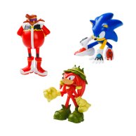 Набор игровых фигурок Sonic Prime Соник, Наклз, Доктор Эггман, 6,5 см SON2020D
