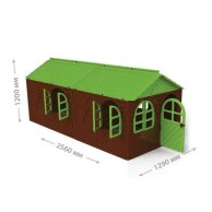 DOLONI-TOYS "Дом со шторками" артикул 02550/24 домик