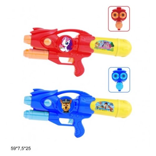 Водное оружие PAW PATROL / My little Pony с накачкой (111/117)