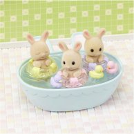 Игровой набор Sylvanian Families Купание тройни молочных крольчат 5707