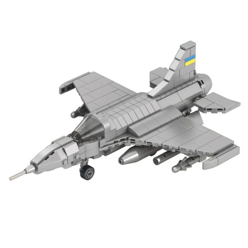 Конструктор Limo Toy Военный самолет, 330 деталей KB 1123