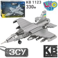 Конструктор Limo Toy Военный самолет, 330 деталей KB 1123