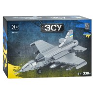 Конструктор Limo Toy Военный самолет, 330 деталей KB 1123