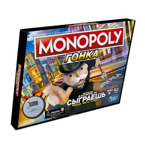 Настольная игра "Монополия Юниор : Гонка" (E7033 657)