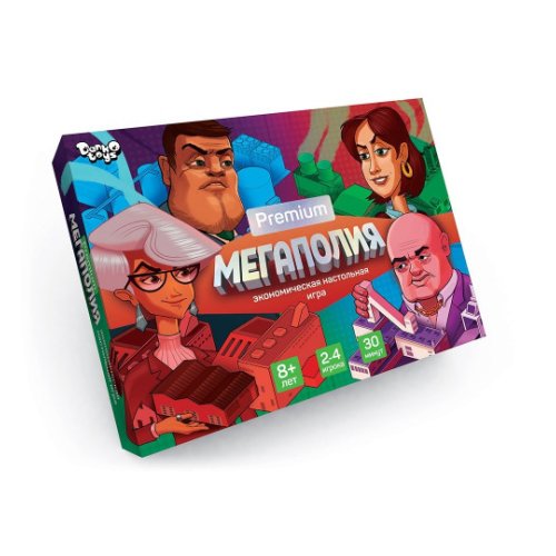 Настольная развлекательная игра Danko Toys "Мегаполия Premium" рус (G-MP-01-01)