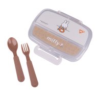 Контейнер Yes Ланчбокс Miffy, с приборами, 750 мл 708372