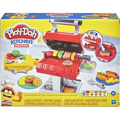 Набор для лепки с пластилином Play-Doh "Гриль" (F0652)