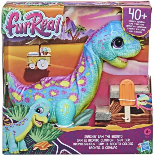 Интерактивная игрушка Hasbro FurReal Снекин Сем Бронто (F1739)