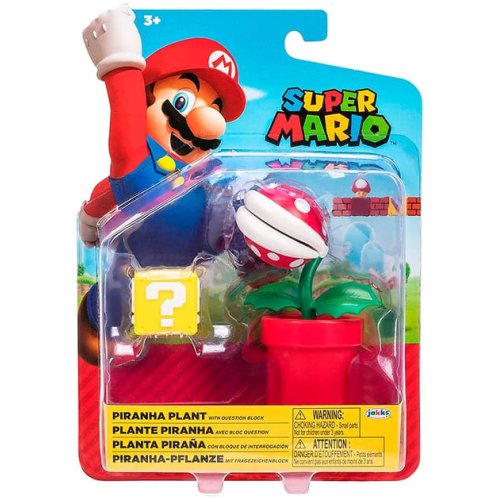 Игровая фигурка Jakks Pacific Super Mario Растение Пиранья 10 см 40825i