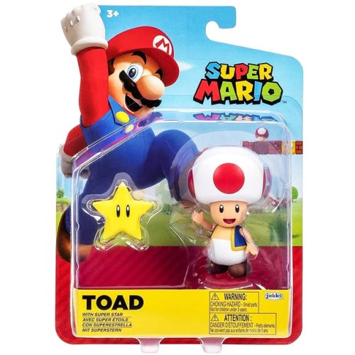 Игровая фигурка Jakks Pacific Super Mario Тоад 10 см 40826i