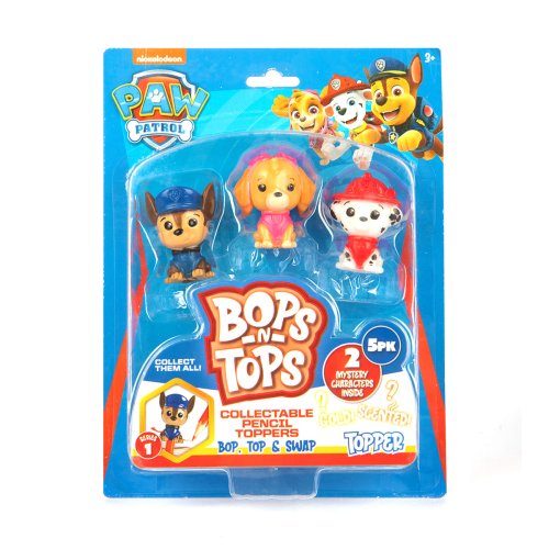 Набор фигурок-топеров Sambro Bop n Tops Щенячий патруль Paw Patrol PWP20-3562-KV-FO