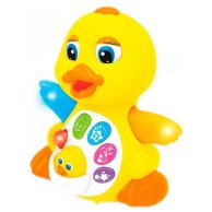 Игра "Утенок" ТК 808 TK Group, свет, звук, колеса свободного хода, подвижные крылышки, кор