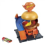 Игровой набор Mattel Бургерна в центре города Hot Wheels HDR26