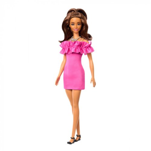 Кукла Mattel Барби Fashionistas 65th Anniversary Barbie Модница в розовом платье HRH15