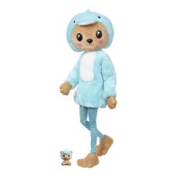 Кукла Mattel Барби Barbie Великолепное комбо Cutie Reveal Медвежонок в костюме дельфина HRK25