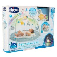 Развивающий коврик Chicco Enjoy Colours Gym, голубой 09866.20