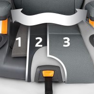 Автомобильное сиденье "Kid Fit Zip Air", группа 2/3, кол. 97.07 79681.97.07