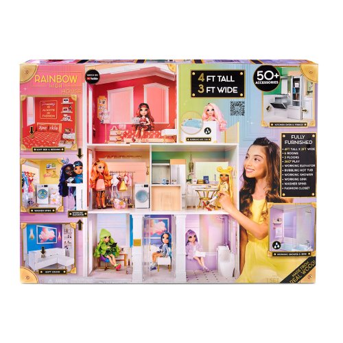 Игровой набор для кукол RAINBOW HIGH - МОДНЫЙ КАМПУС (574330)