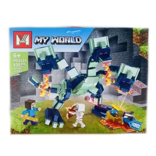 Конструктор Minecraft Гидра Майнкрафт, 438 деталей MG1125