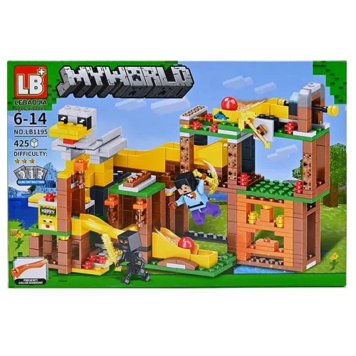 Конструктор Minecraft Майнкрафт, 425 деталей LB1195