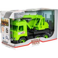 Машинка Tigres "Middle truck" кран (39483)