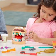 Набор для лепки Hasbro Play-Doh Мистер зубастик Drill\'n Fill Dentist F1259