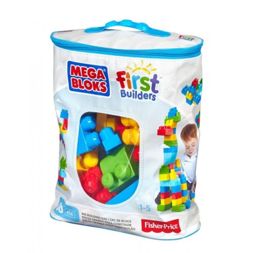 Конструктор классический в мешке (60 дет.) Mega Bloks
