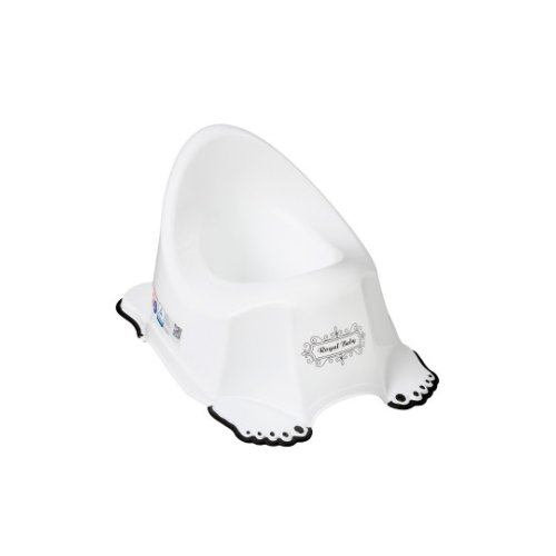 Горшок Tega Royal Baby RL-001 нескользящий white-black 103-C (622401)