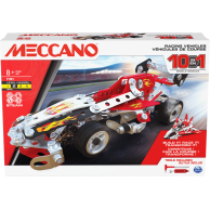 Металлический конструктор Spin Master 10 в 1 Машина Meccano, 225 деталей 6060104