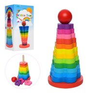 Деревянная игрушка Пирамидка MD 1183