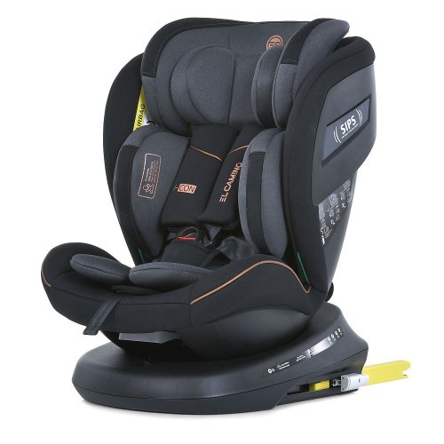 Автокресло ME 1117 I-CON Melange Midnight Gray детское, фаза 1,2 (рост реб.40-150см),  i-size