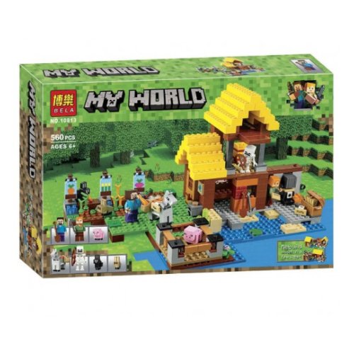 Конструктор My World  котедж 580 дет (10813M)